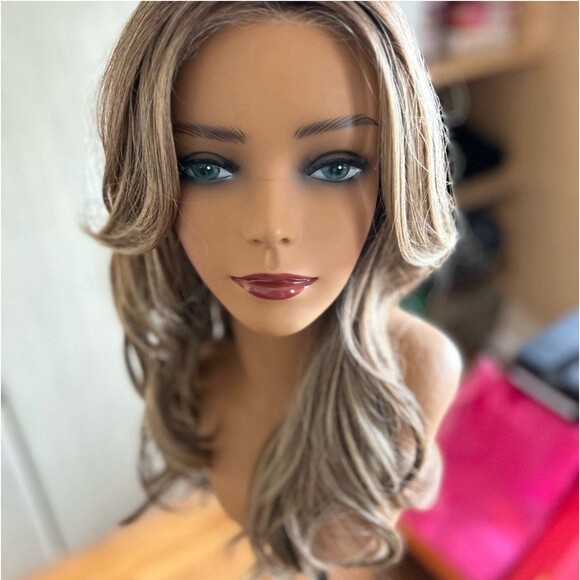 Rebel Gypsy “ Texas tea” luxury full monofilamnet Wig main image 5